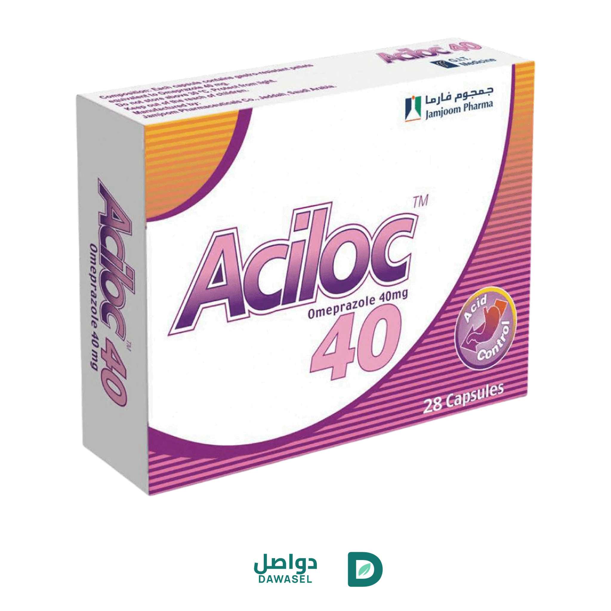 ACILOC 40MG 28 CAPSULE