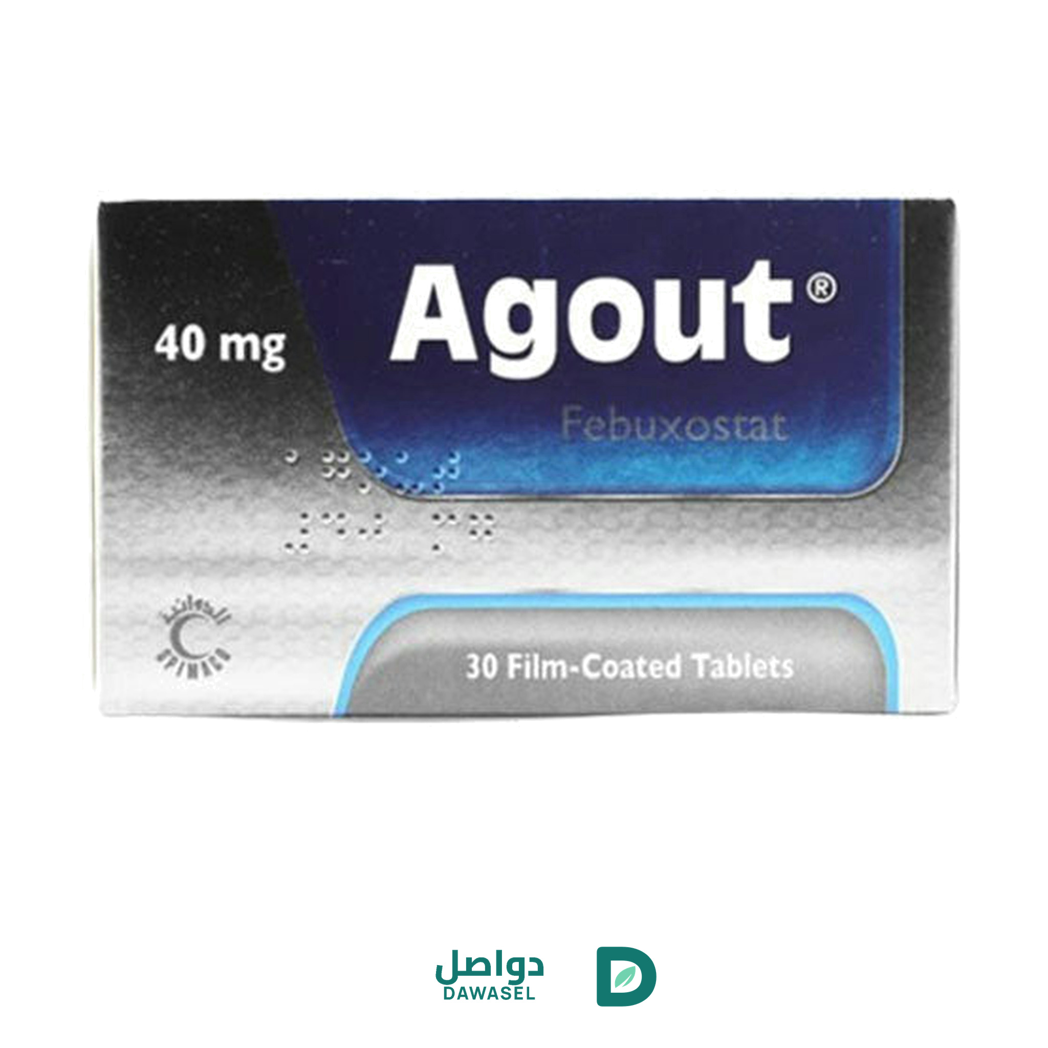 AGOUT 40MG 30 TABLET
