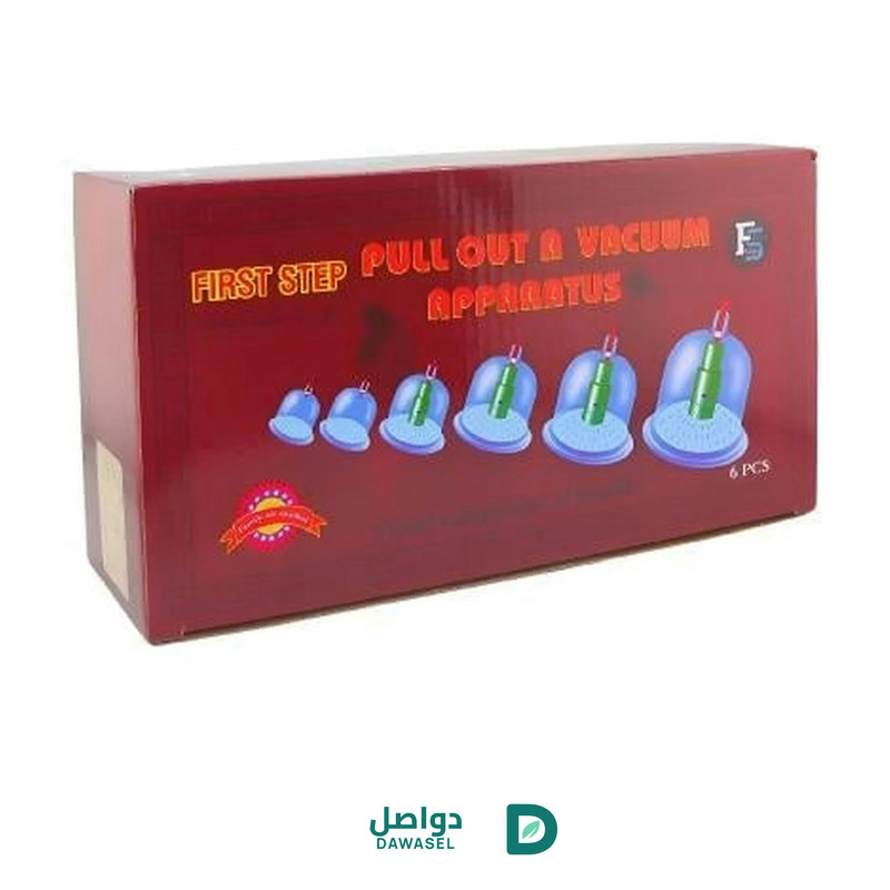 فيرست ستيب كاسات حجامة 6 قطع